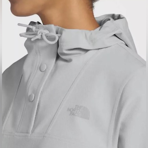 NWOT The North Face light gray tekno ridge pullover hoodie size small - Picture 9 of 16